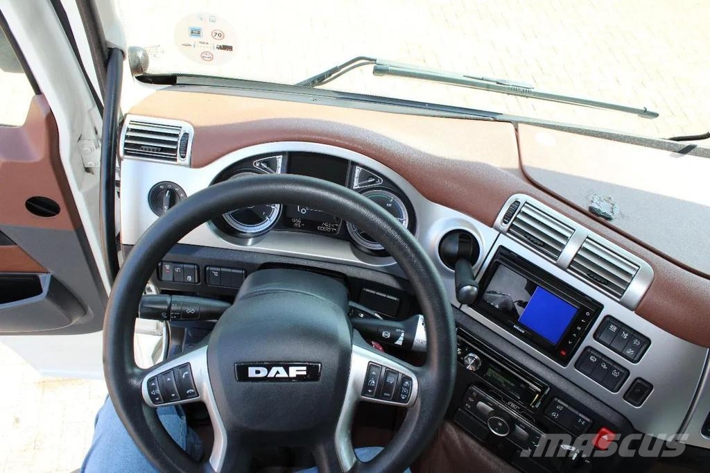DAF CF 370 FA 370 + euro 6 + ssc + full option 平板车