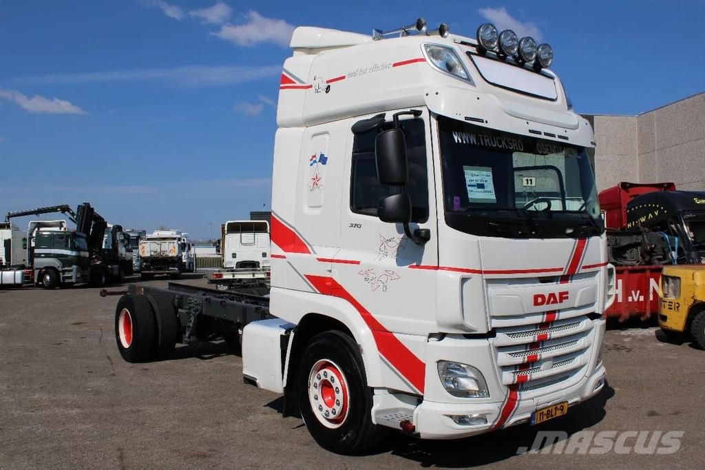 DAF CF 370 FA 370 + euro 6 + ssc + full option 平板车