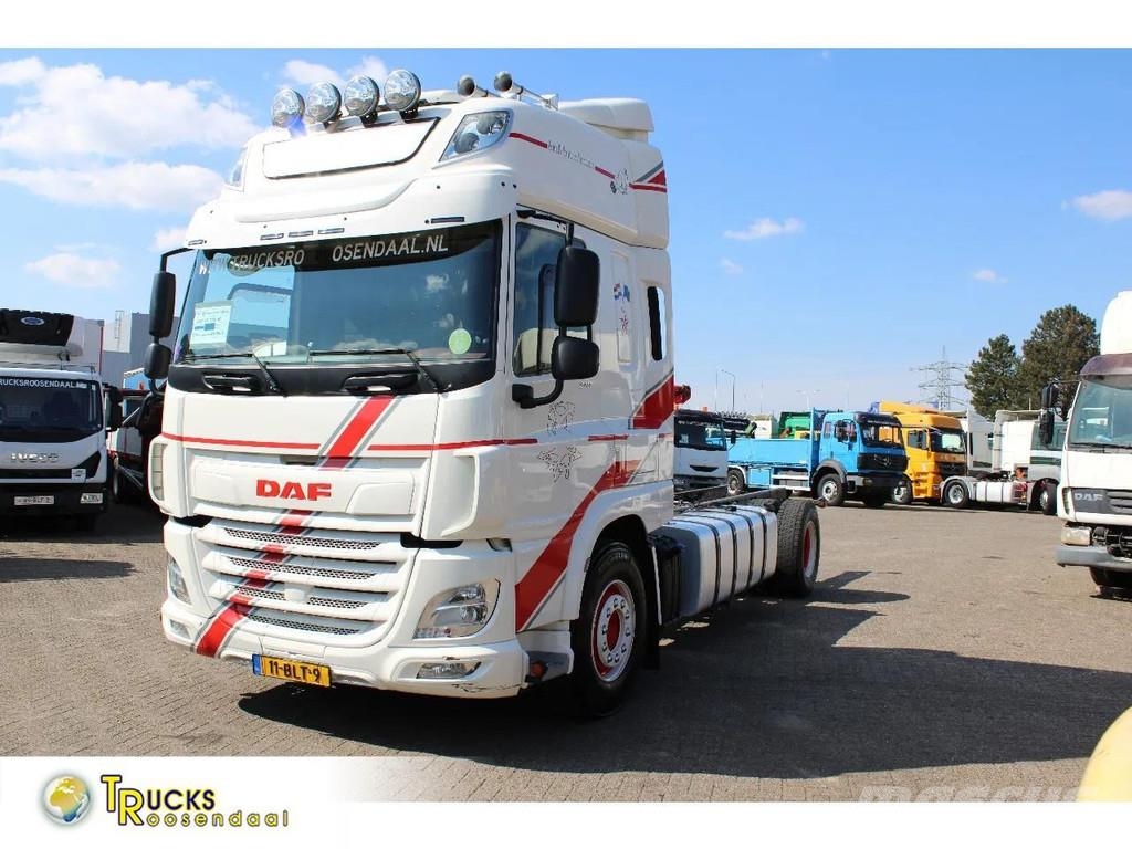 DAF CF 370 FA 370 + euro 6 + ssc + full option 平板车