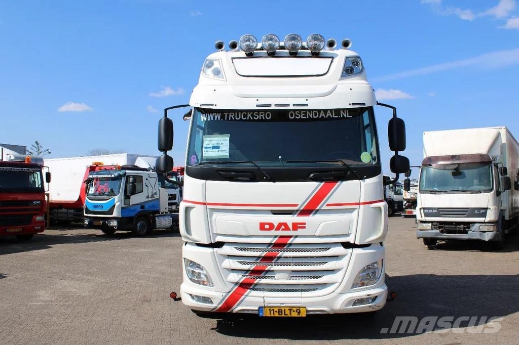 DAF CF 370 FA 370 + euro 6 + ssc + full option Fülkés alváz