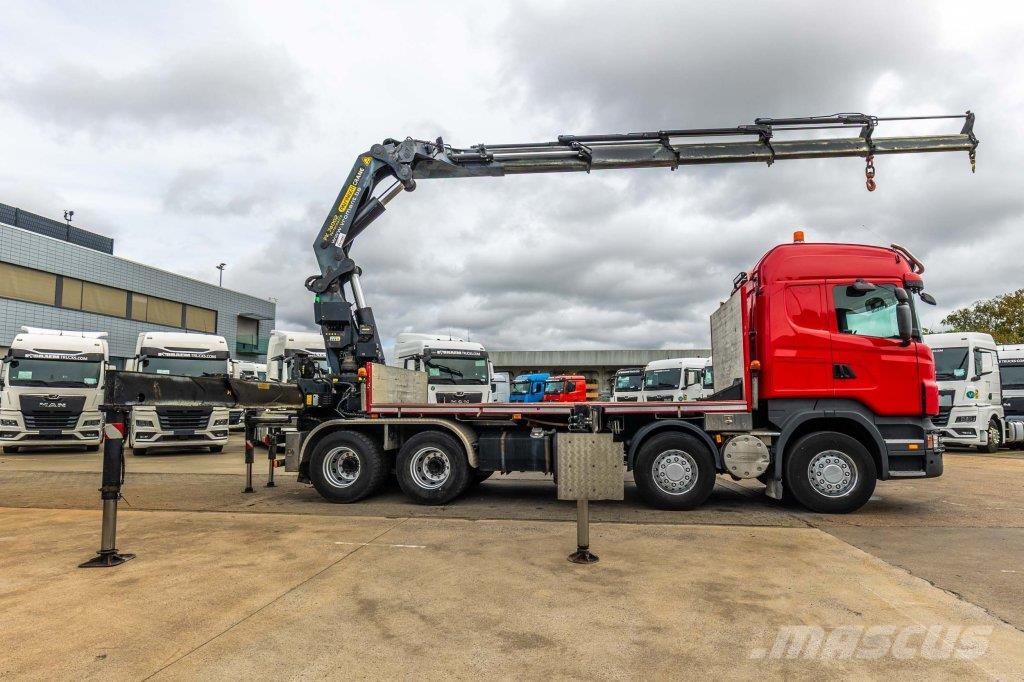 Scania R500 - PALFINGER 74002/5x Flakbilar