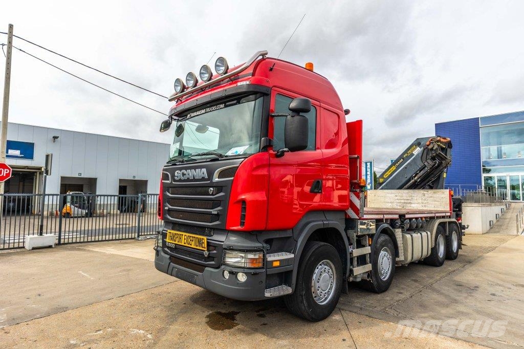 Scania R500 - PALFINGER 74002/5x Flakbilar