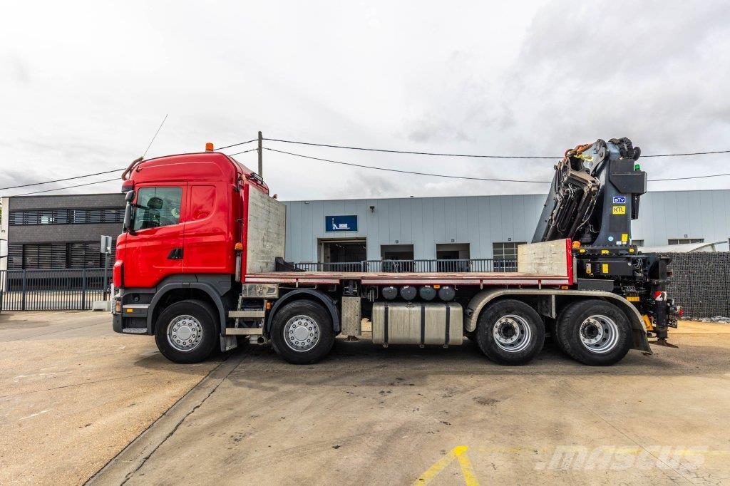 Scania R500 - PALFINGER 74002/5x Flakbilar
