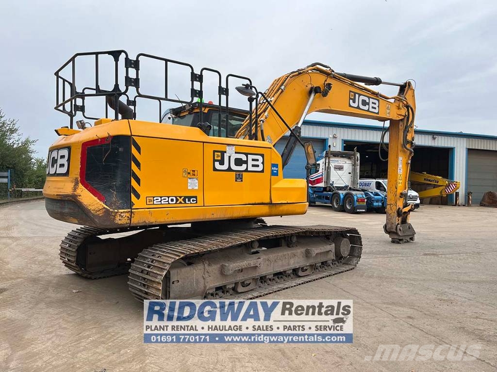JCB 220 X 大型油圧ショベル12t以上(パワーショベル・ユンボ)
