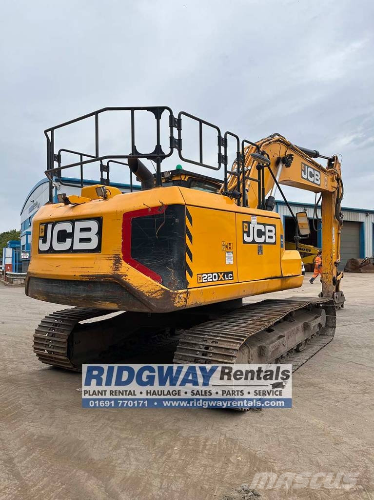 JCB 220 X 大型油圧ショベル12t以上(パワーショベル・ユンボ)