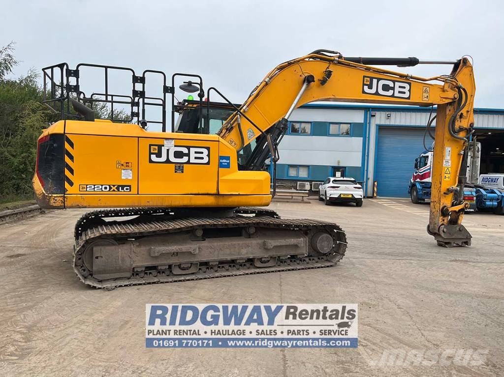 JCB 220 X 大型油圧ショベル12t以上(パワーショベル・ユンボ)