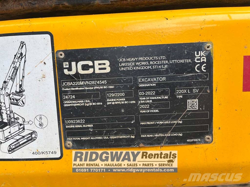 JCB 220 X Raupenbagger