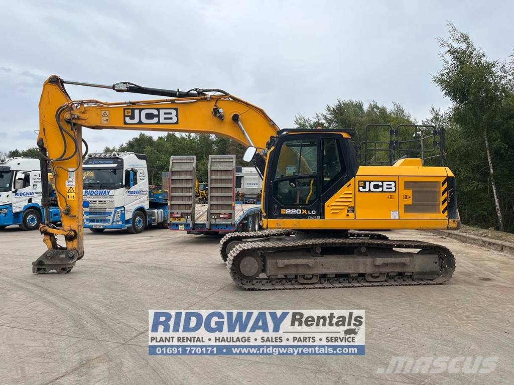 JCB 220 X 大型油圧ショベル12t以上(パワーショベル・ユンボ)