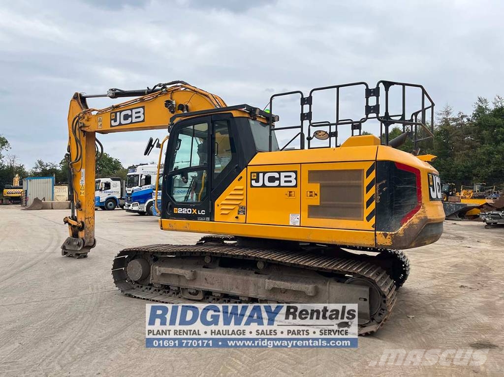 JCB 220 X 大型油圧ショベル12t以上(パワーショベル・ユンボ)