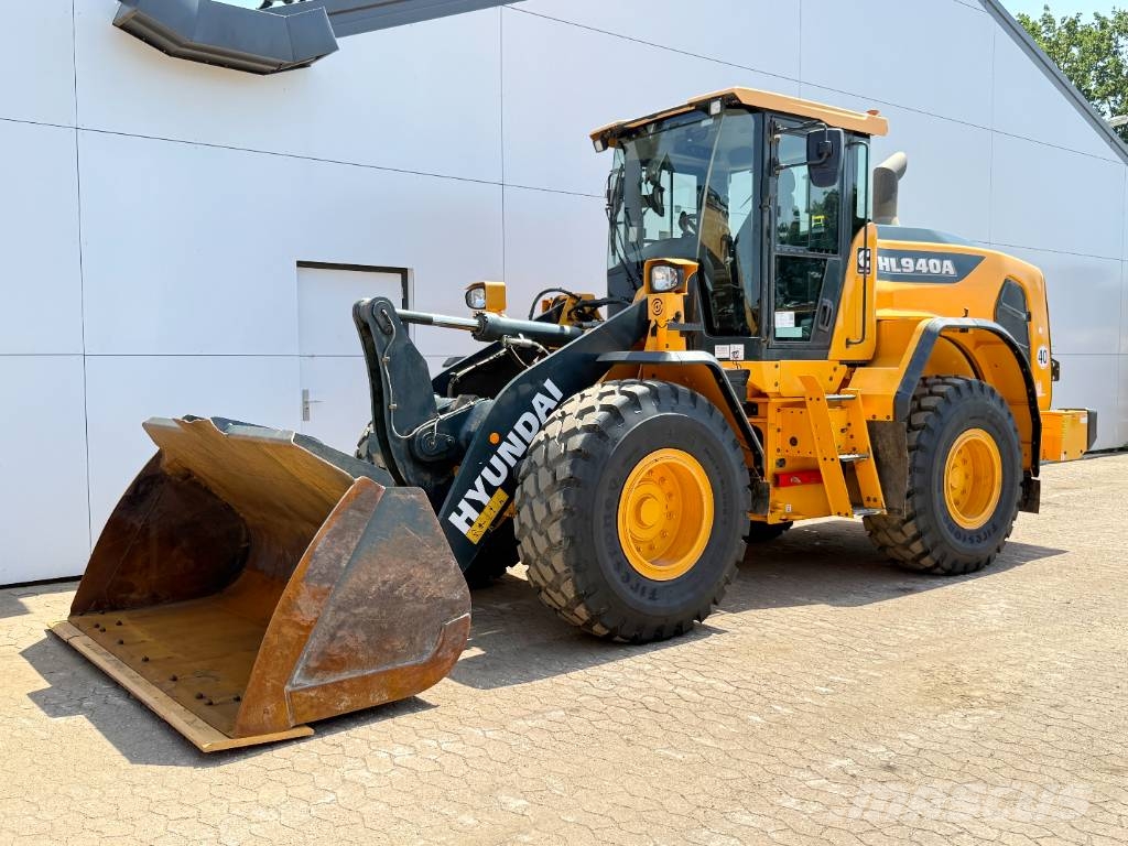Hyundai HL940A - Weight System / Automatic Greasing Naudoti ratiniai krautuvai