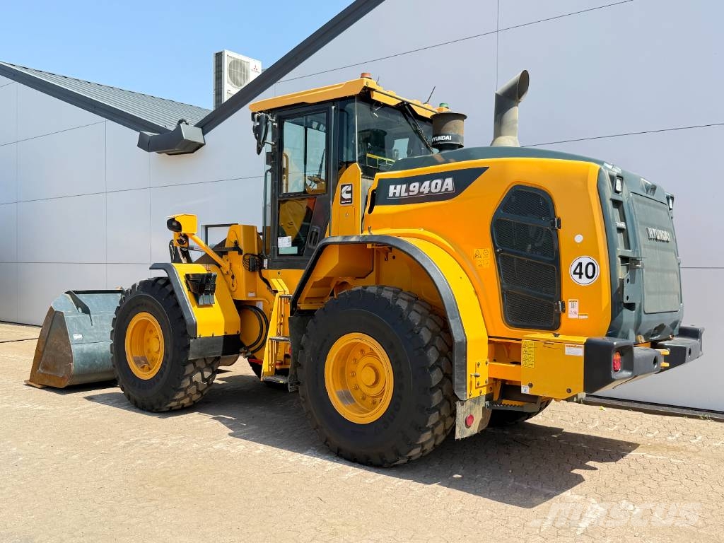 Hyundai HL940A - Weight System / Automatic Greasing Naudoti ratiniai krautuvai