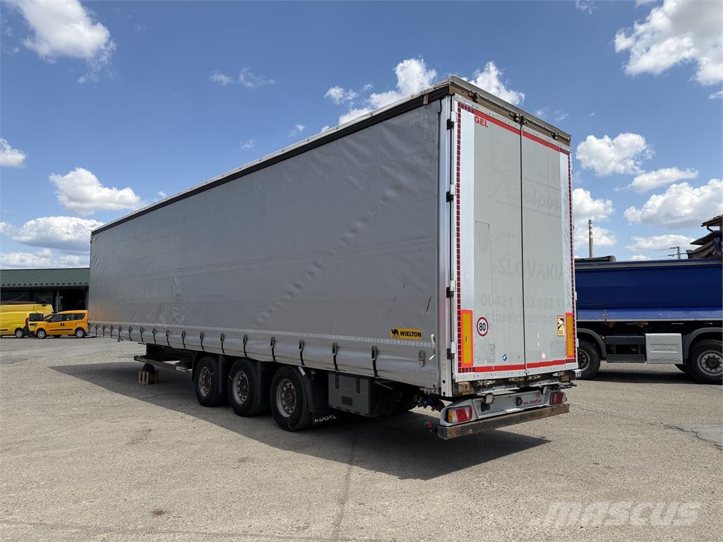 Kögel SN 24 VIN 338 Semirremolques de caja de lona