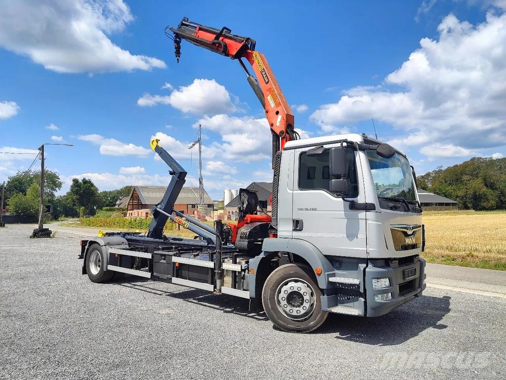 MAN TGM 18.290 4x2 Euro 6 + Crane Palfinger PK15500 Camiones polibrazo