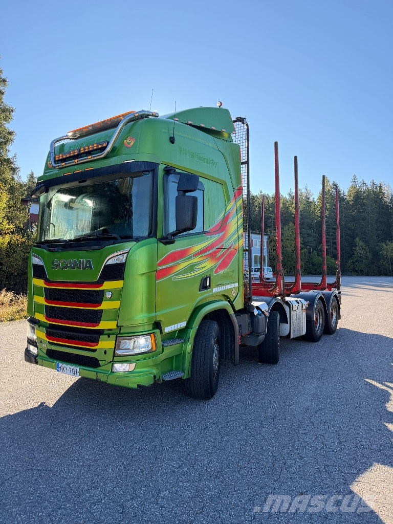 Scania R730 8x4 NZ Puuautot