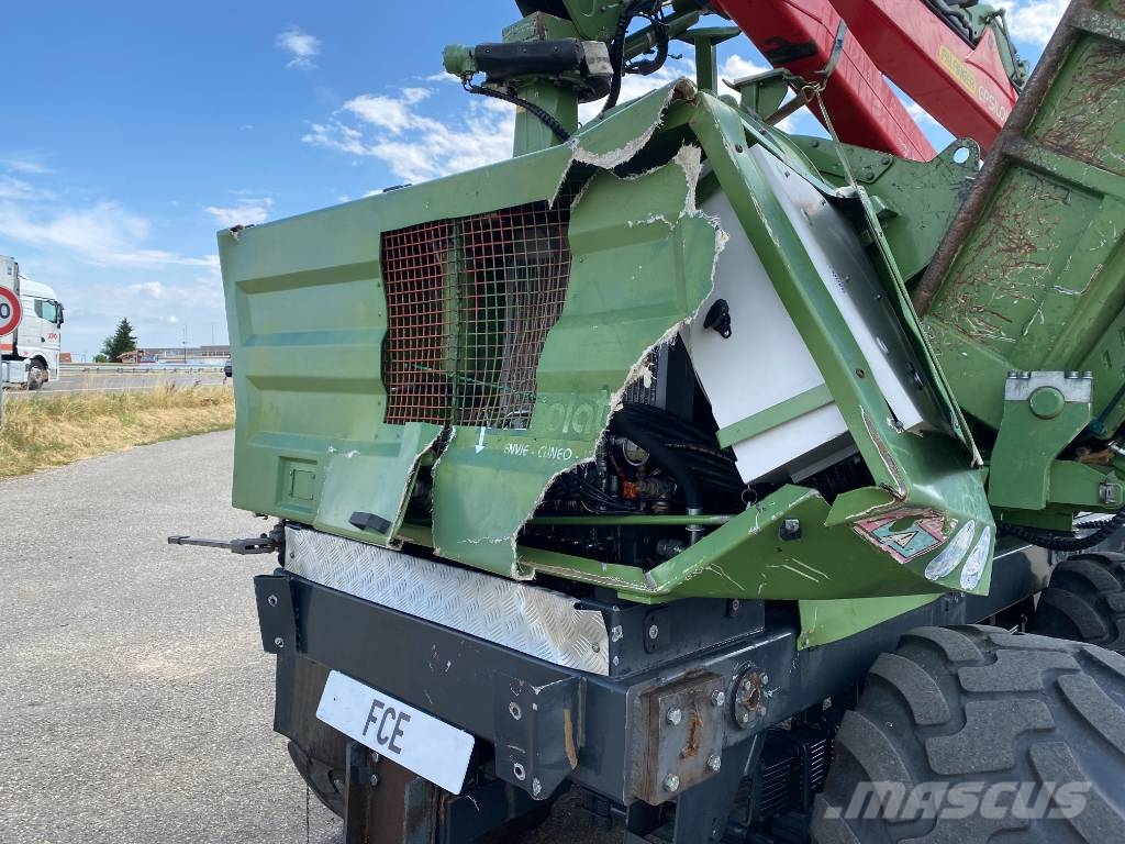Pezzolato PTH 900/PALFINGER C60F86 endommagé Krattknusere