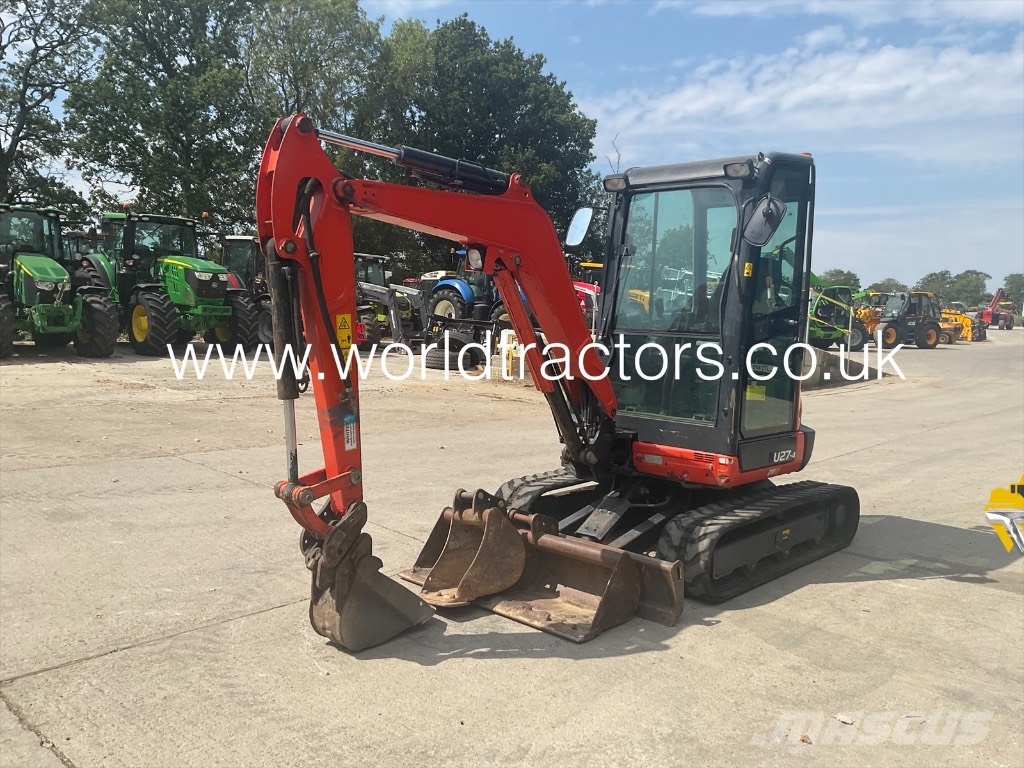Kubota U 27-4 Minigraafmachines < 7t