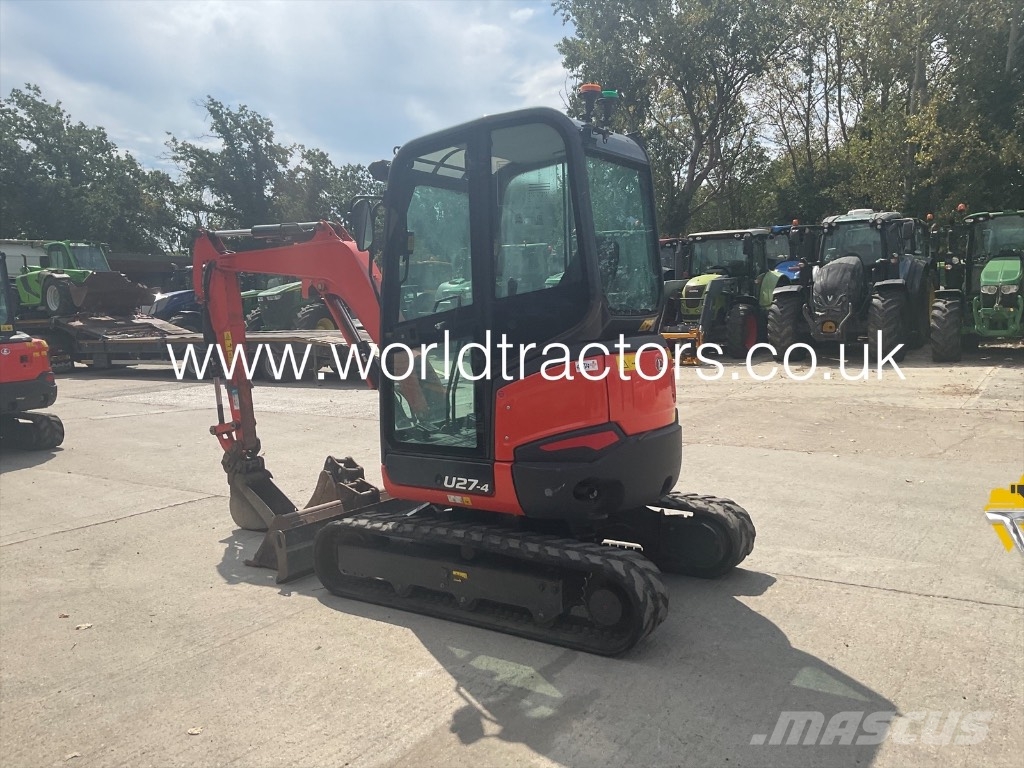 Kubota U 27-4 Minigraafmachines < 7t