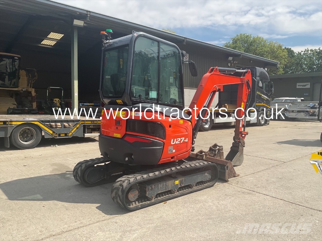 Kubota U 27-4 Minigraafmachines < 7t