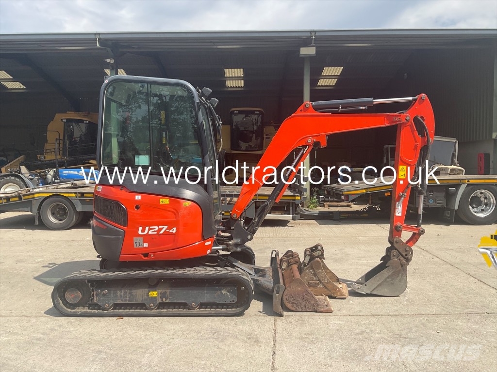 Kubota U 27-4 Minigraafmachines < 7t