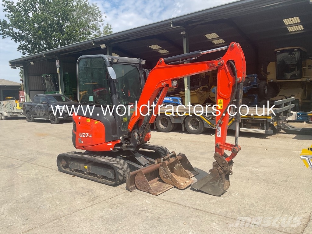Kubota U 27-4 Minigraafmachines < 7t