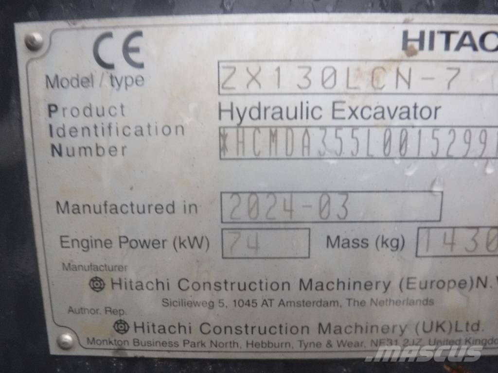 Hitachi ZX 130 LC N-7 Raupenbagger