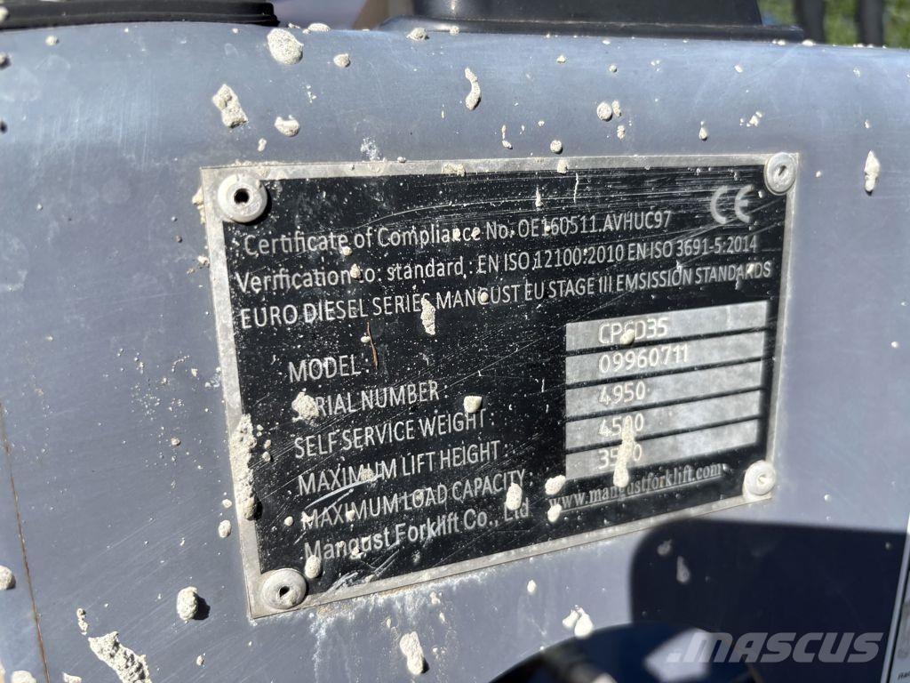Mangust CPCD35 HEFTRUCK Інше