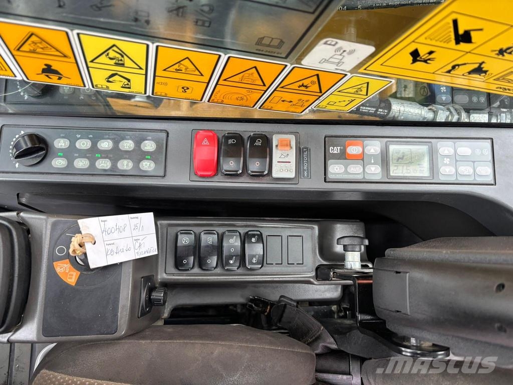 CAT M 314 F TILTROTATOR / CENTRAL LUBRICATION / AC Wielgraafmachines