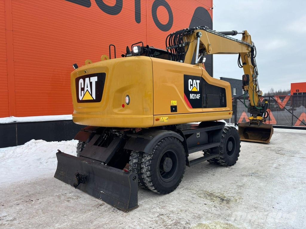 CAT M 314 F TILTROTATOR / CENTRAL LUBRICATION / AC Wielgraafmachines
