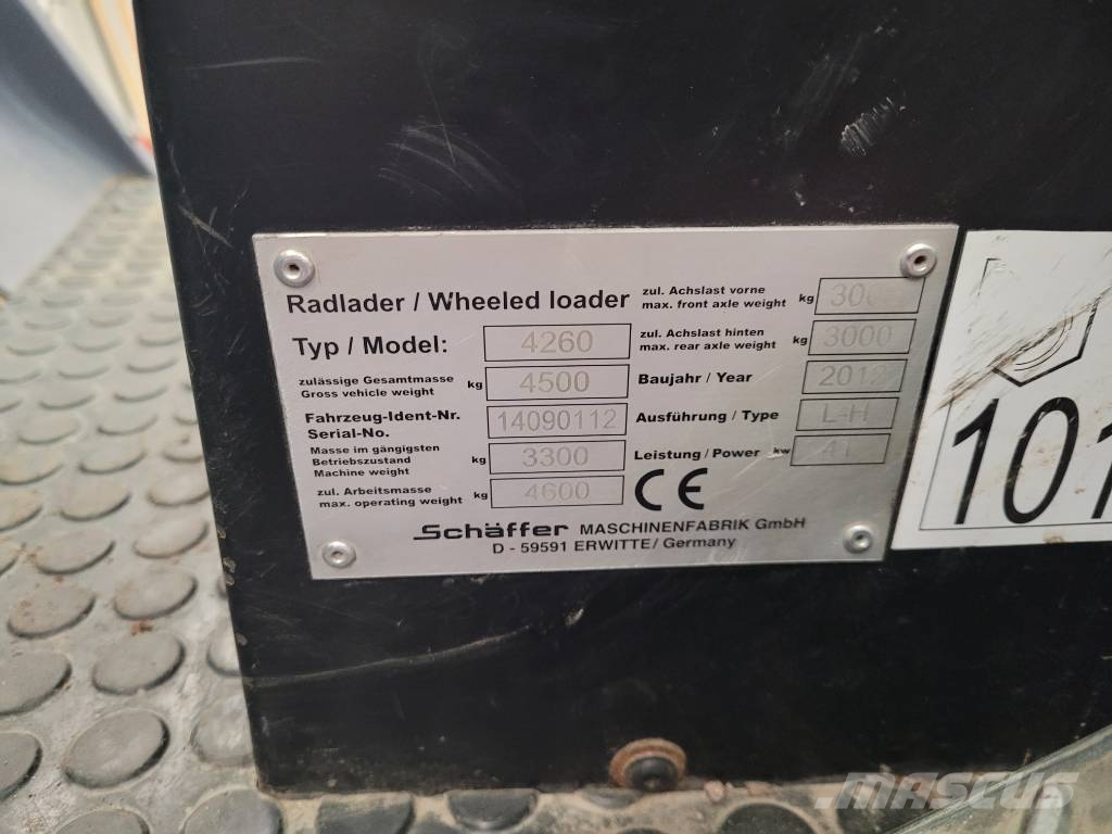 Schäffer 4260 Mini utovarivači