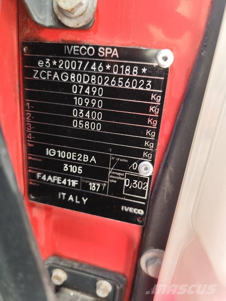 Iveco Eurocargo 80-190 Φορτηγά με Γερανό