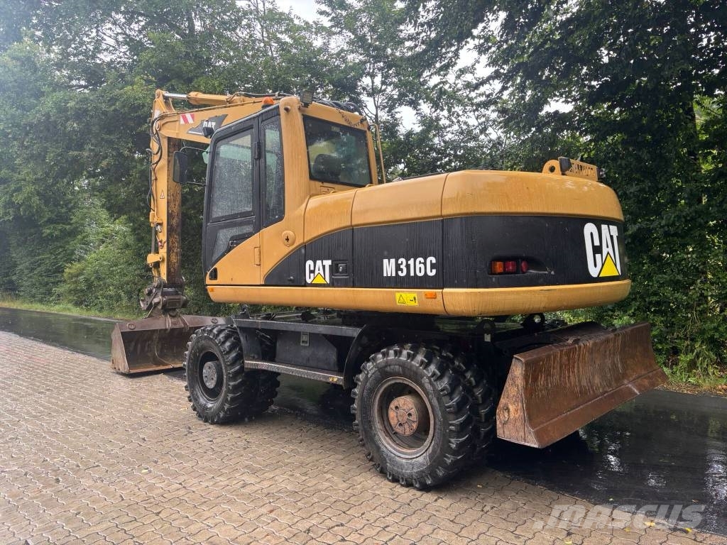CAT M 316 C Bageri na kotačima