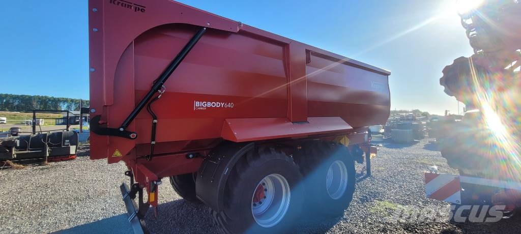 Krampe BB 640 Carrier Spannmålsvagnar
