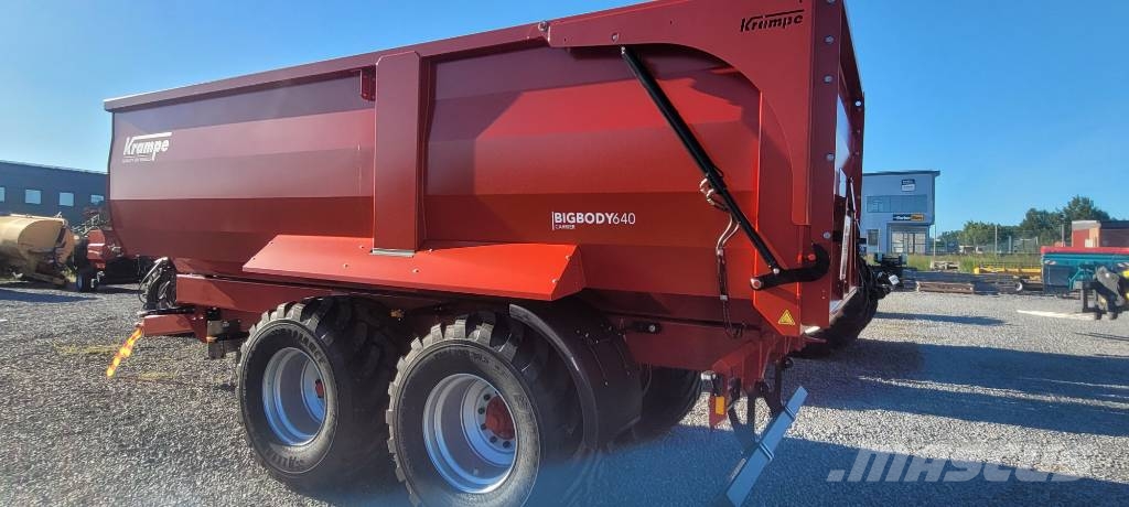 Krampe BB 640 Carrier Spannmålsvagnar
