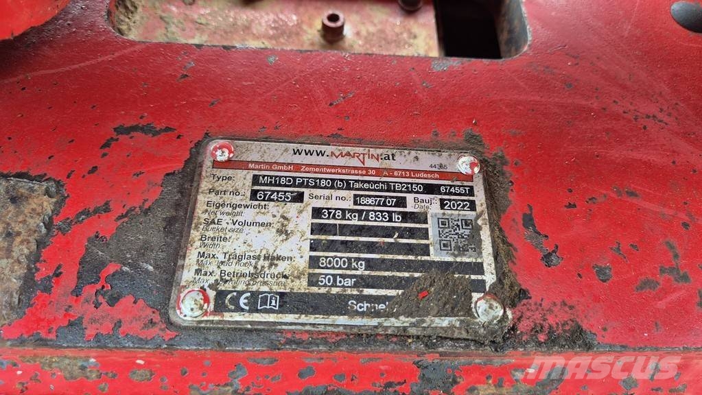 Takeuchi TB2150 - POWERTILT - 2022 YEAR - 3470 HOURS - 3X B Crawler excavators