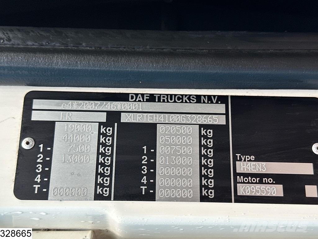 DAF XF 450 EURO 6, ACC, PTO Tegljači