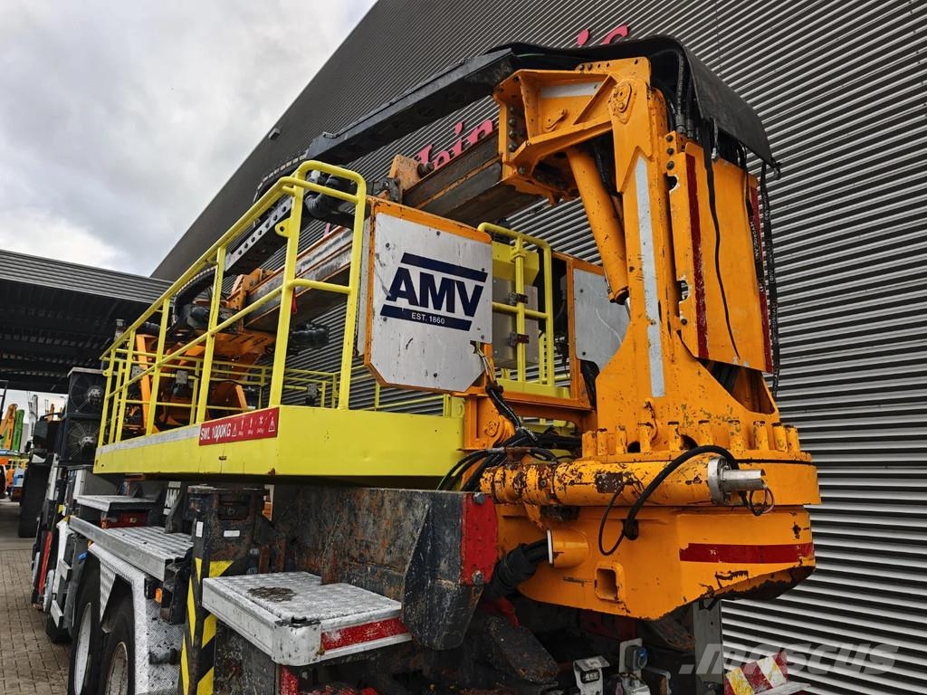 Volvo FMX 460 8x4 AMV 11 SWL 1000 QR Tunnelplatform Truck mounted aerial platforms
