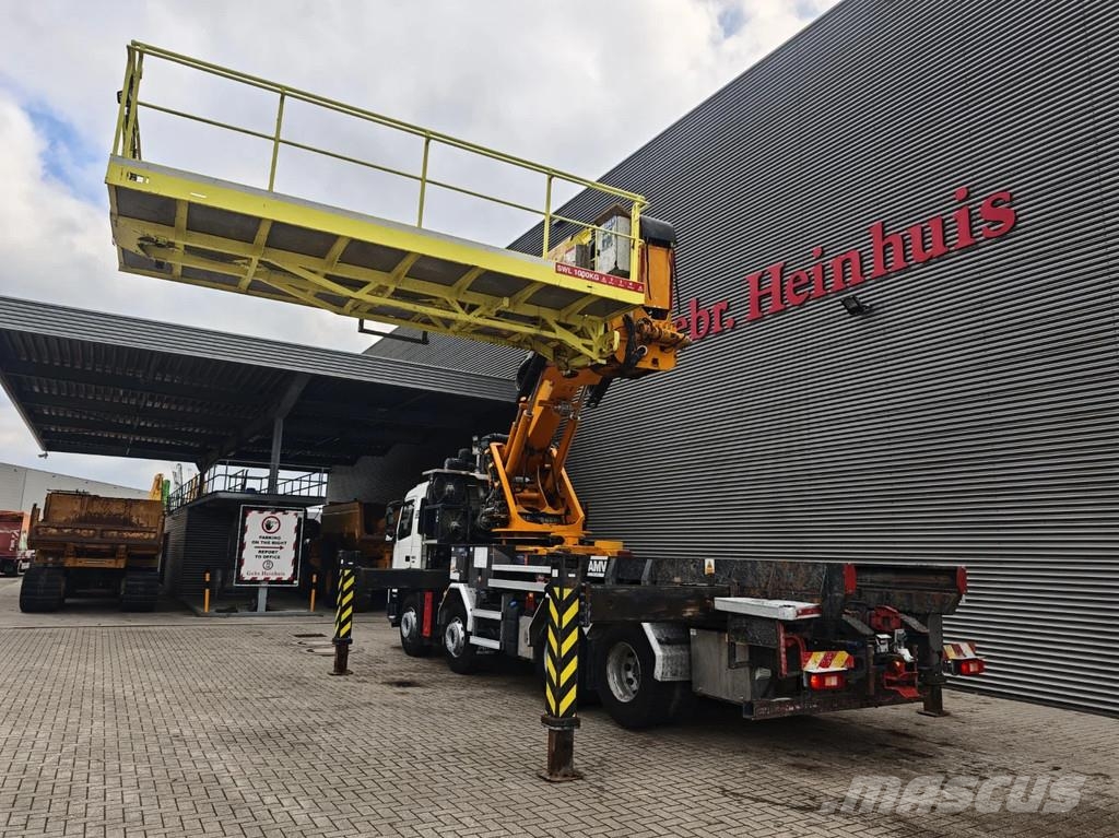 Volvo FMX 460 8x4 AMV 11 SWL 1000 QR Tunnelplatform Truck mounted aerial platforms