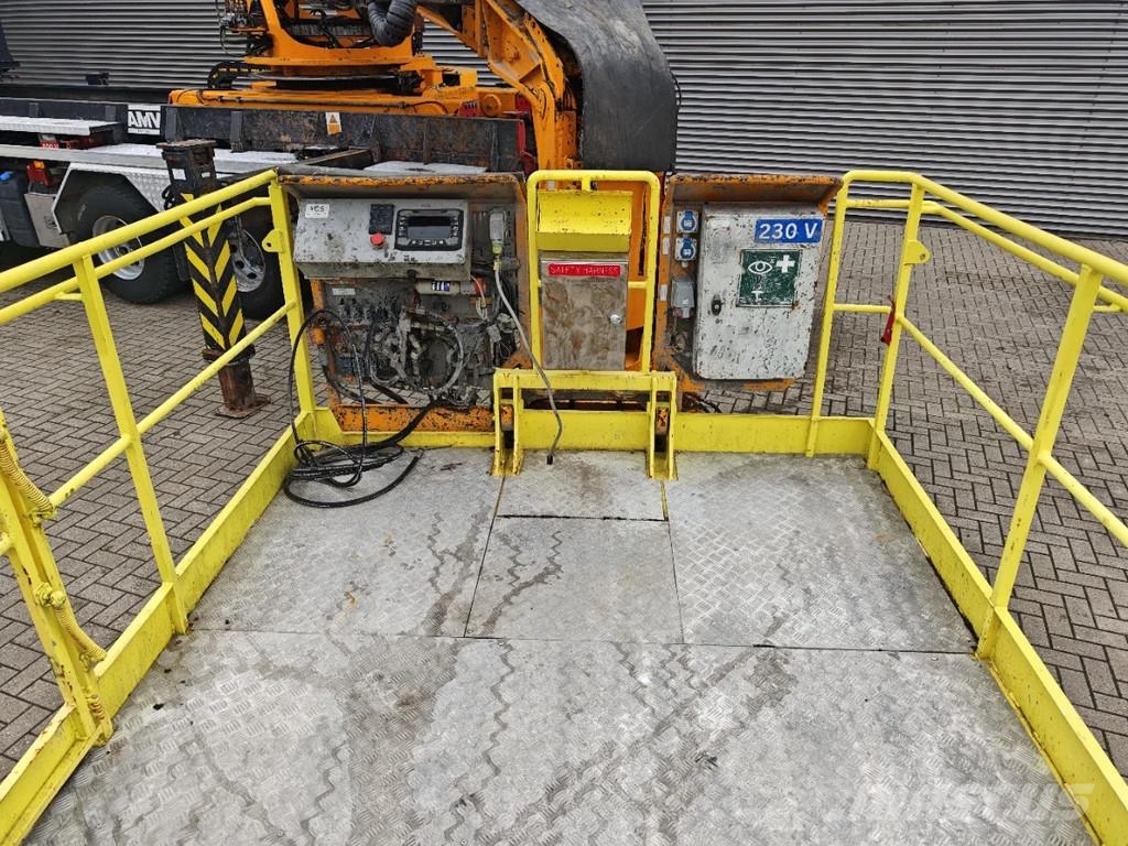 Volvo FMX 460 8x4 AMV 11 SWL 1000 QR Tunnelplatform Truck mounted aerial platforms