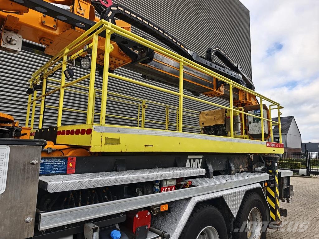 Volvo FMX 460 8x4 AMV 11 SWL 1000 QR Tunnelplatform Truck mounted aerial platforms