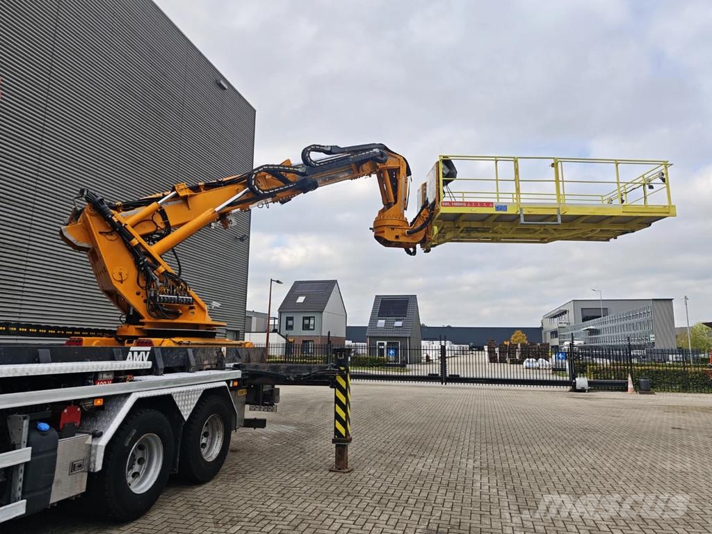 Volvo FMX 460 8x4 AMV 11 SWL 1000 QR Tunnelplatform Truck mounted aerial platforms