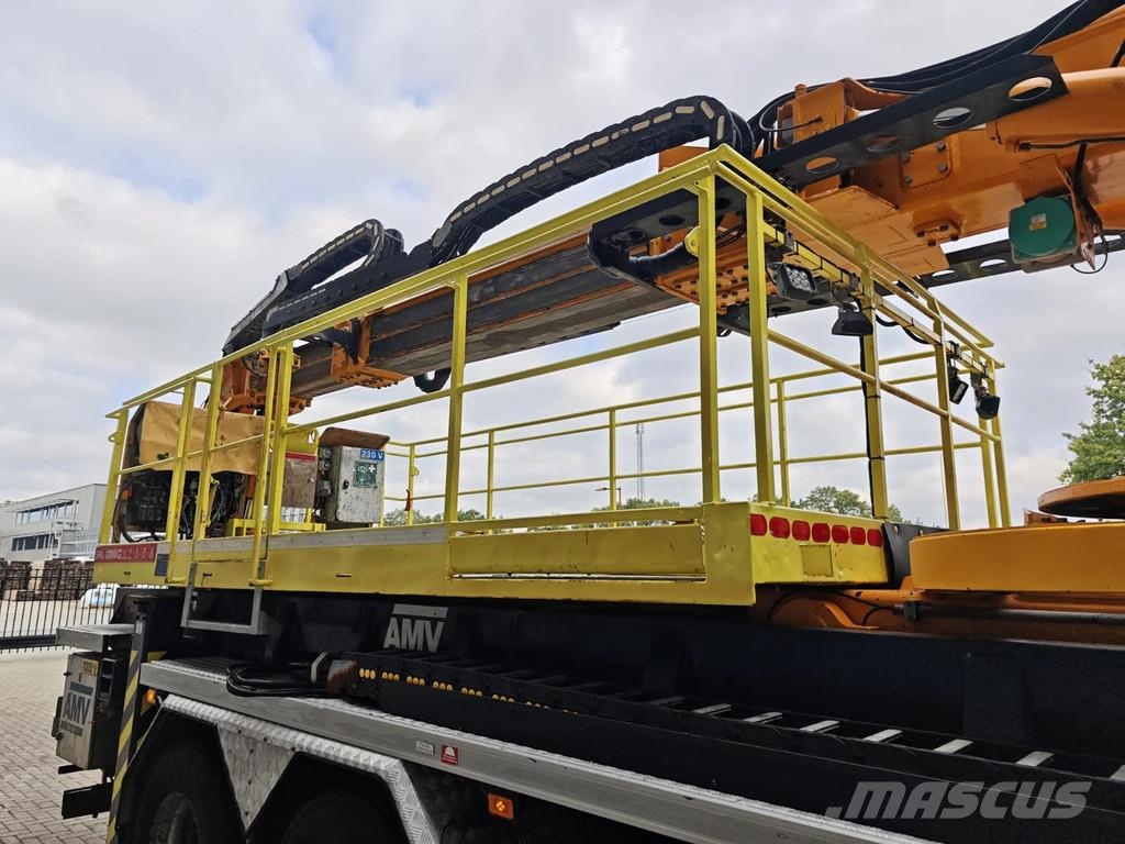 Volvo FMX 460 8x4 AMV 11 SWL 1000 QR Tunnelplatform Truck mounted aerial platforms