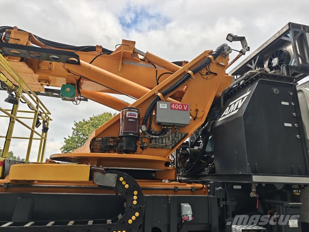 Volvo FMX 460 8x4 AMV 11 SWL 1000 QR Tunnelplatform Truck mounted aerial platforms