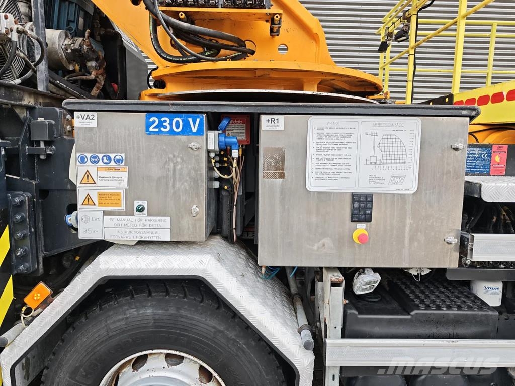 Volvo FMX 460 8x4 AMV 11 SWL 1000 QR Tunnelplatform Truck mounted aerial platforms