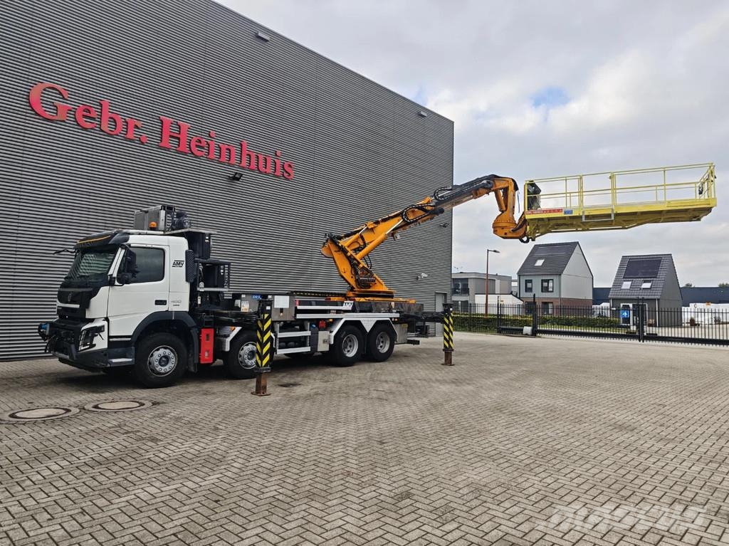 Volvo FMX 460 8x4 AMV 11 SWL 1000 QR Tunnelplatform Truck mounted aerial platforms