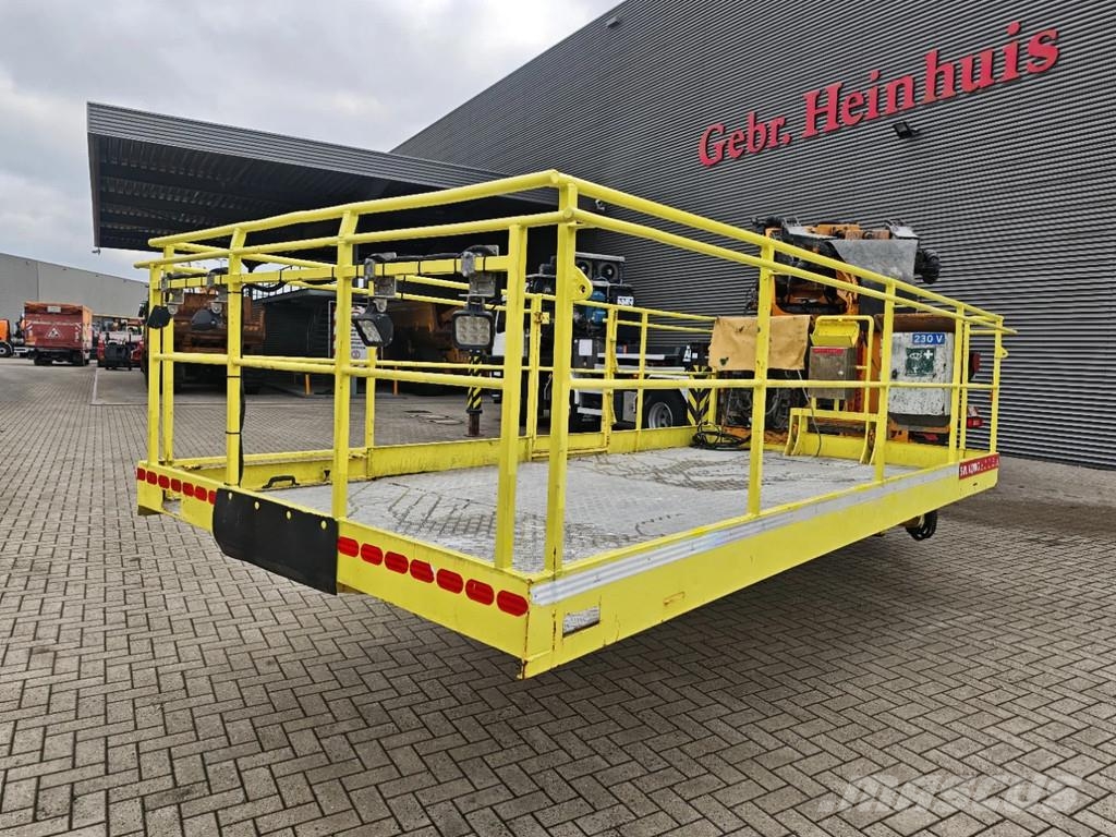 Volvo FMX 460 8x4 AMV 11 SWL 1000 QR Tunnelplatform Truck mounted aerial platforms