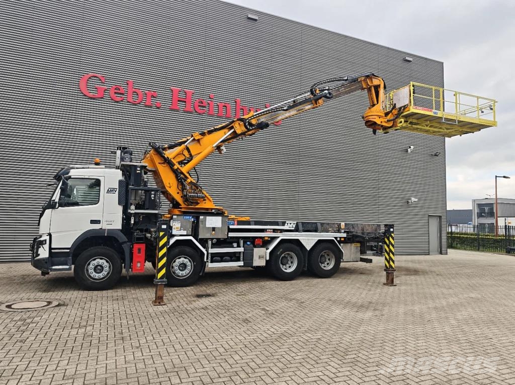 Volvo FMX 460 8x4 AMV 11 SWL 1000 QR Tunnelplatform Truck mounted aerial platforms