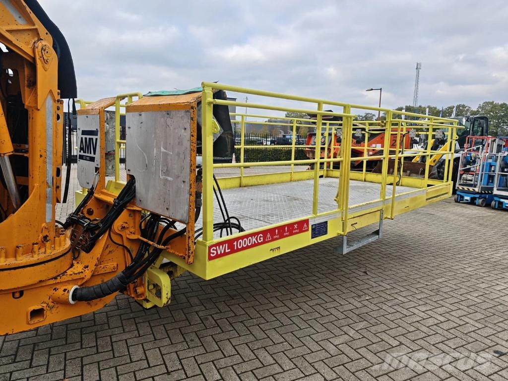 Volvo FMX 460 8x4 AMV 11 SWL 1000 QR Tunnelplatform Truck mounted aerial platforms