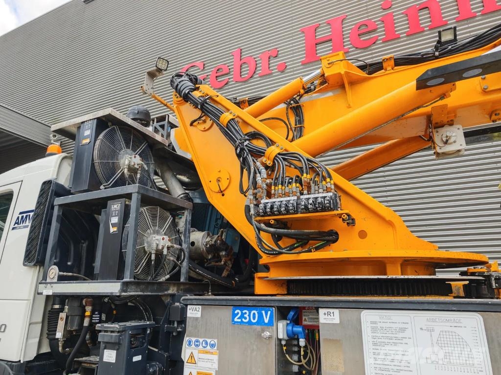Volvo FMX 460 8x4 AMV 11 SWL 1000 QR Tunnelplatform Truck mounted aerial platforms