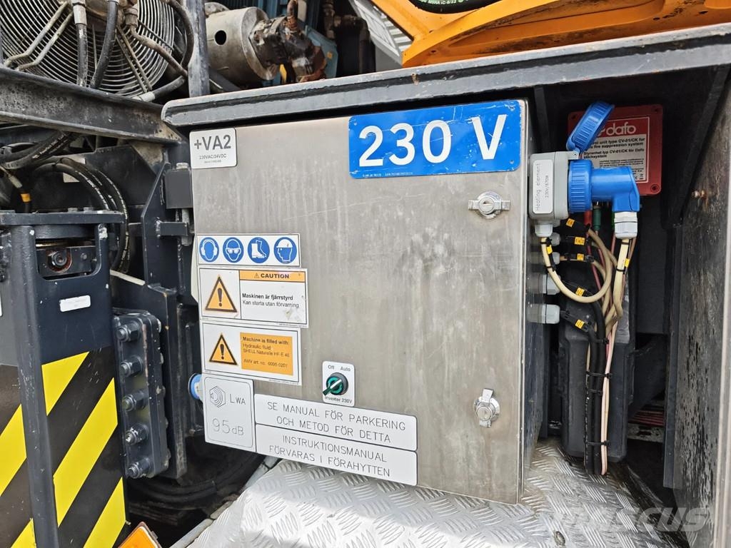 Volvo FMX 460 8x4 AMV 11 SWL 1000 QR Tunnelplatform Truck mounted aerial platforms