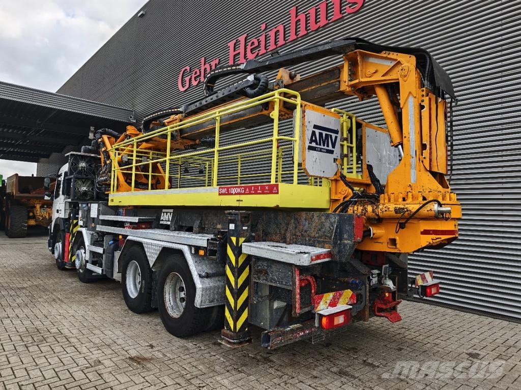 Volvo FMX 460 8x4 AMV 11 SWL 1000 QR Tunnelplatform Truck mounted aerial platforms